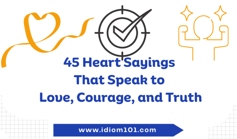 45 Heart Sayings That Speak to Love, Courage, and Truth (1)