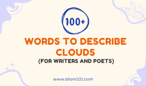 100+ Words to Describe Clouds (For Writers and Poets)