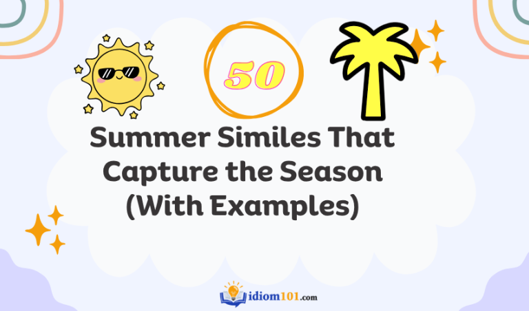 50 Summer Similes That Capture the Season (With Examples)