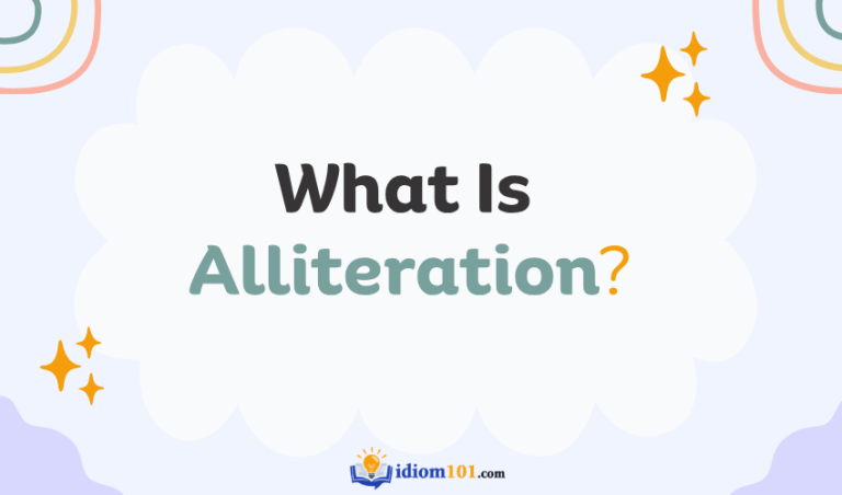 What Is Alliteration?