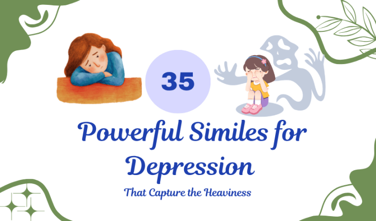 35 Powerful Similes for Depression That Capture the Heaviness