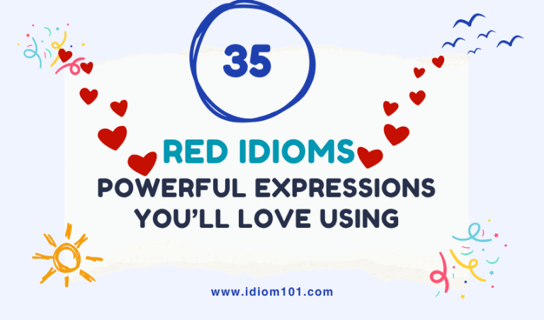 35 Red Idioms Powerful Expressions You’ll Love Using