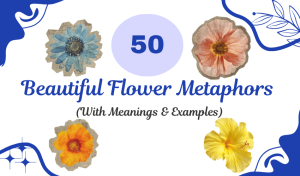 50 Beautiful Flower Metaphors (With Meanings & Examples)