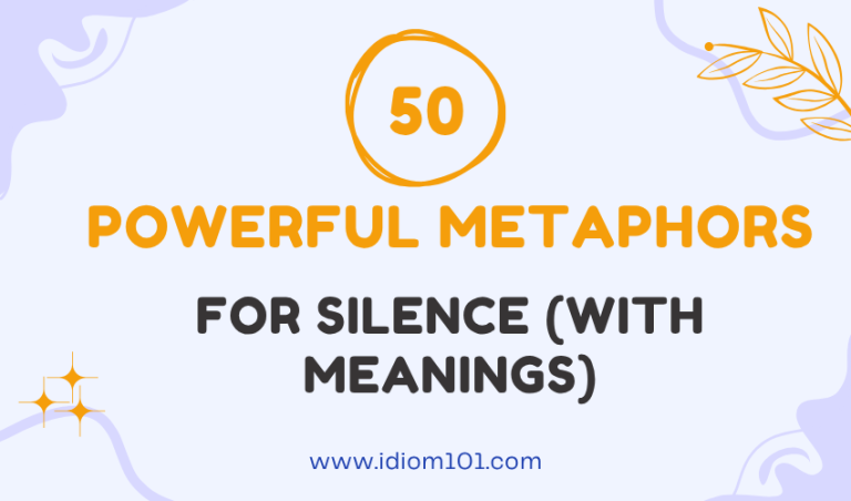 50 Powerful Metaphors for Silence (With Meanings)