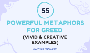 55 Powerful Metaphors for Greed (Vivid & Creative Examples)