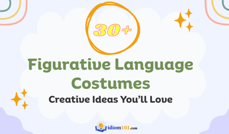 Figurative Language Costumes 30+ Creative Ideas You’ll Love
