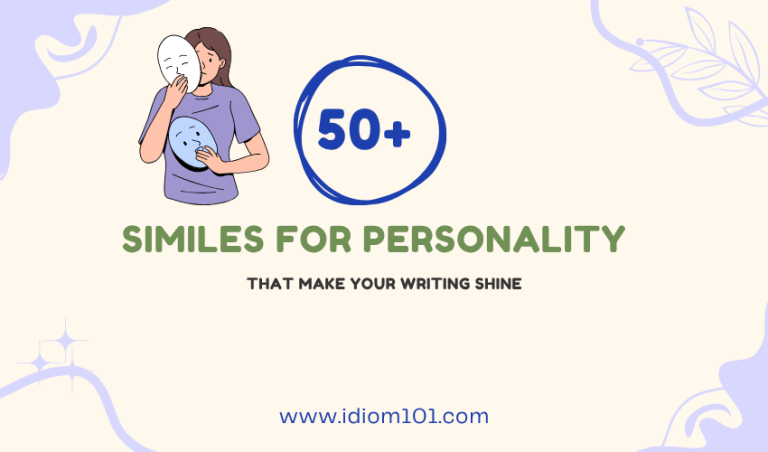 50+ Similes for Personality That Make Your Writing Shine